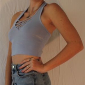 halter crop top